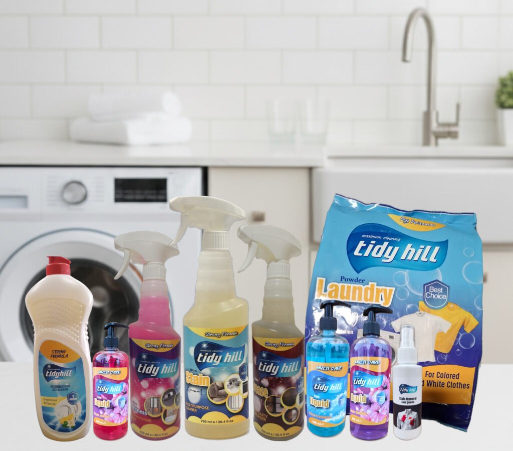 tidy hill cleaning chemicals