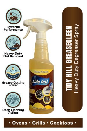 Tidy Hill GreaseQleen heavy duty degreaser spray 750 ml bottle