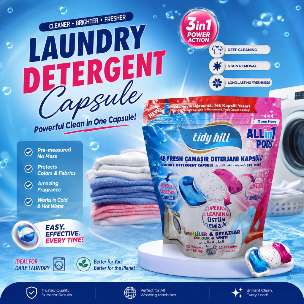 laundry detergent capsule manufacturers